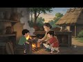 Traditional Village Family Feast ASMR – Ghibli Style#asmr #gibili style 
