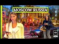  vie nocturne des filles russes  pied dans la ville  la dcouverte de la visite de de moscou 4k