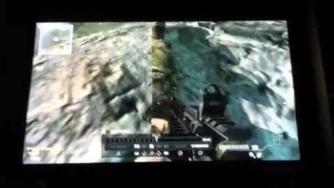 Out side the map glitch on aground