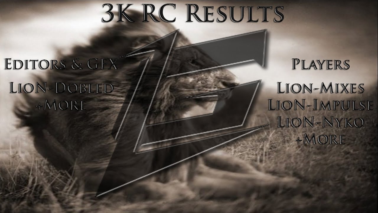 LioN Gaming 3K RC Results - YouTube