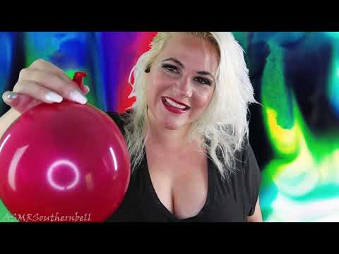 ASMR Balloons inhale, exhale & deflate