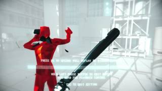 Playing matrix in Super Hot