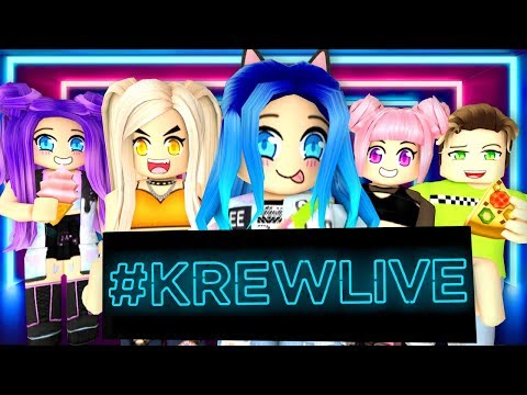 Krewlive We Re Back Youtube - what is itsfunnehs roblox password