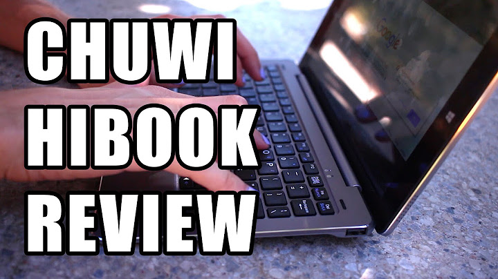 Chuwi hibook pro 10.1 review