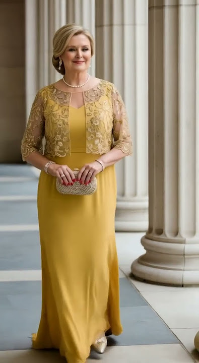 Elegant Formal Evening Dresses for Mother of the Bride | Timeless Wedding Style Ideas