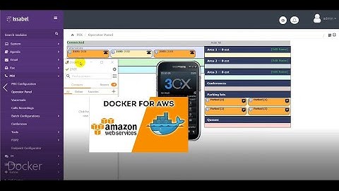 Amazon AWS Asterisk IP PBX (Free) Call Center Docker installation on the cloud VoIP Server Issabel