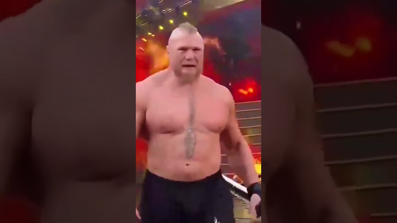The Beast Brock Lesnar Entry Wrestlemania 39 4k
