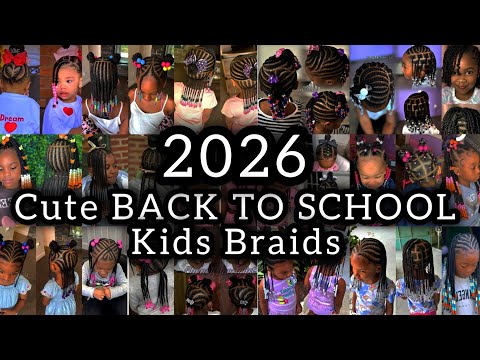 2026 Cute And Easy BACK TO SCHOOL Hairstyles For School Braids For Kids Cocomelon Braids Kids 