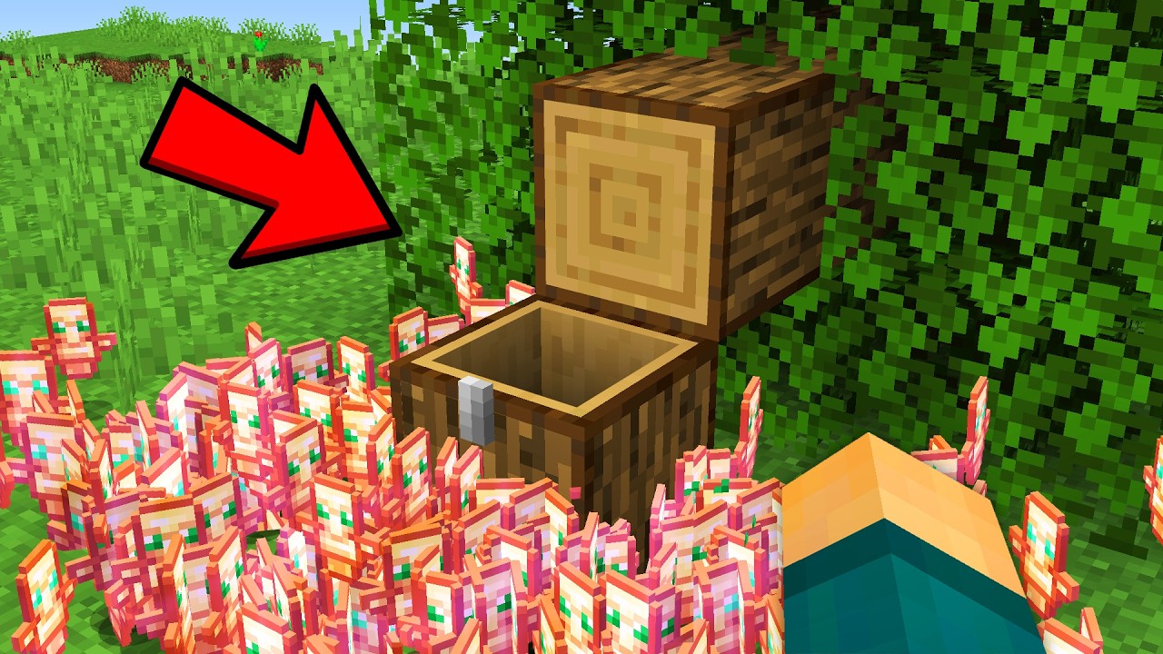 TUDO é BAÚ no Minecraft