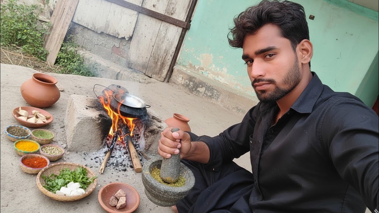 Emotional aur Desi (Best for Vlogs) Title Suggestion: Mitti ki Khushboo aur Chulhe ka Swad 🪵🔥
