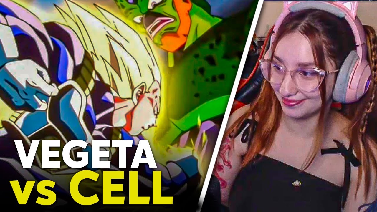 VEGETA VS CELL REACCION | DRAGON BALL Z POR PRIMERA VEZ