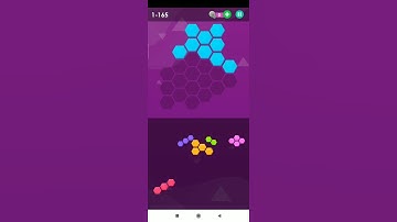 Smart puzzle Hexagon level 1-165,#shorts,#youtubeshort,#shortvideo,#KingShaktie,#short,