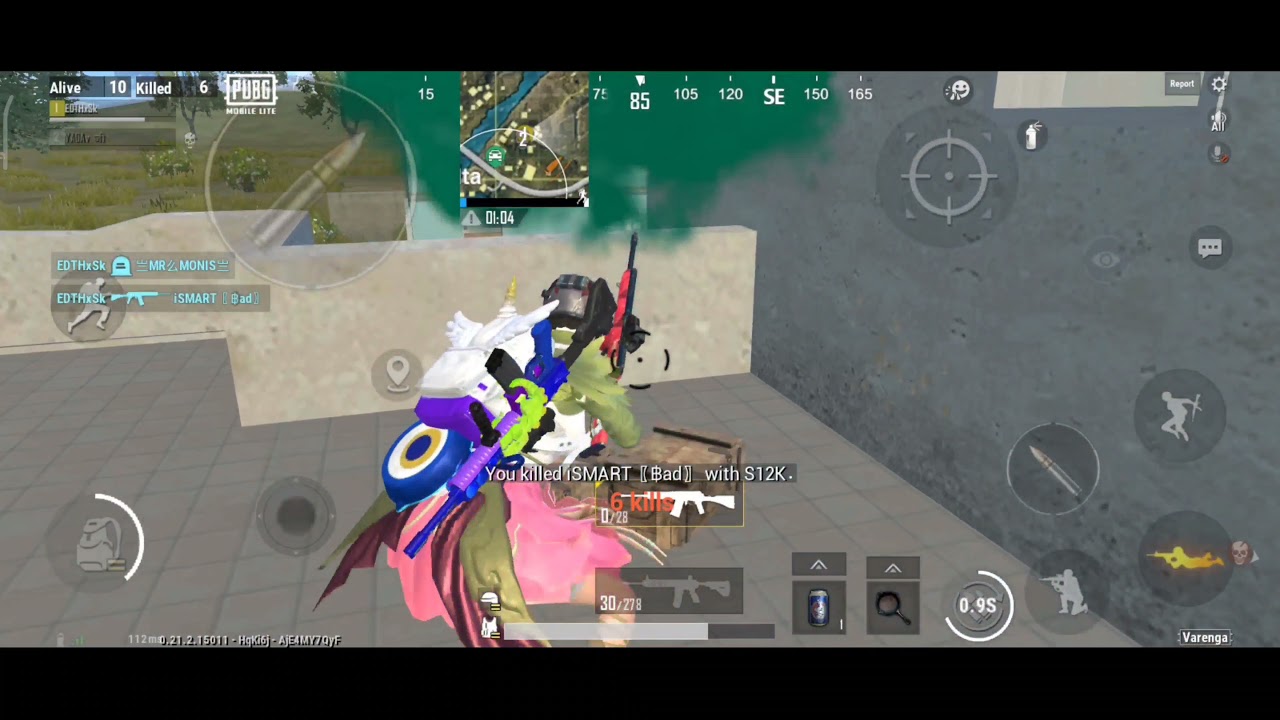 Using only Combo of (M416+S12K) / Pubg lite montage // 