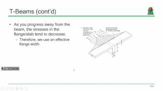 CE 413 Lecture 15:  T-Beam Analysis (2017.02.15)