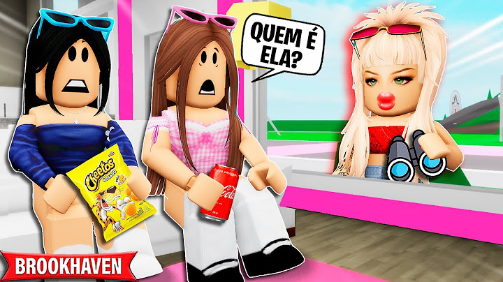 TEM UMA PESSOA ESTRANHA ME SEGUINDO | Historinhas Brookhaven Roblox | Bibi e Lud