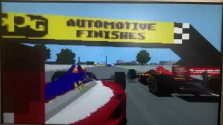 Indy Car Racing II on AmigaOS4 with DOSBox Enhanced with support Shaders and Voodoo3DFX