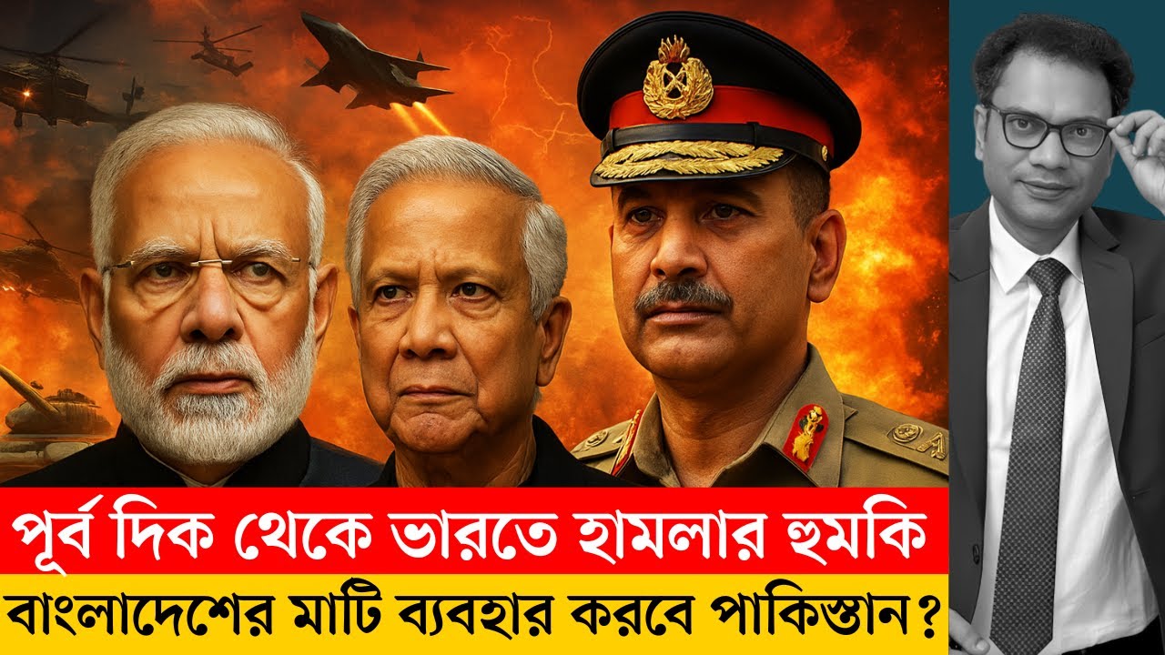 বাংলাদেশকে ঘিরে যুদ্ধের ঘণ্টা? | ভারতের চোখ রাঙানি কী যুদ্ধ আনবে ...