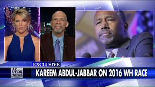 Exclusive: Kareem Abdul-Jabbar slams Ben Carson's policies