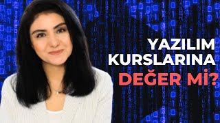 Yazılım Kurslarına Değer mi? Yazılım kursuna gidip iş bulabilir misiniz? Kodlama kampları 2023