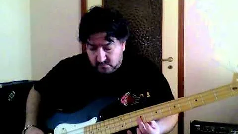 MARLENE KUNTZ Lieve live whit Marok   Bass cover b...