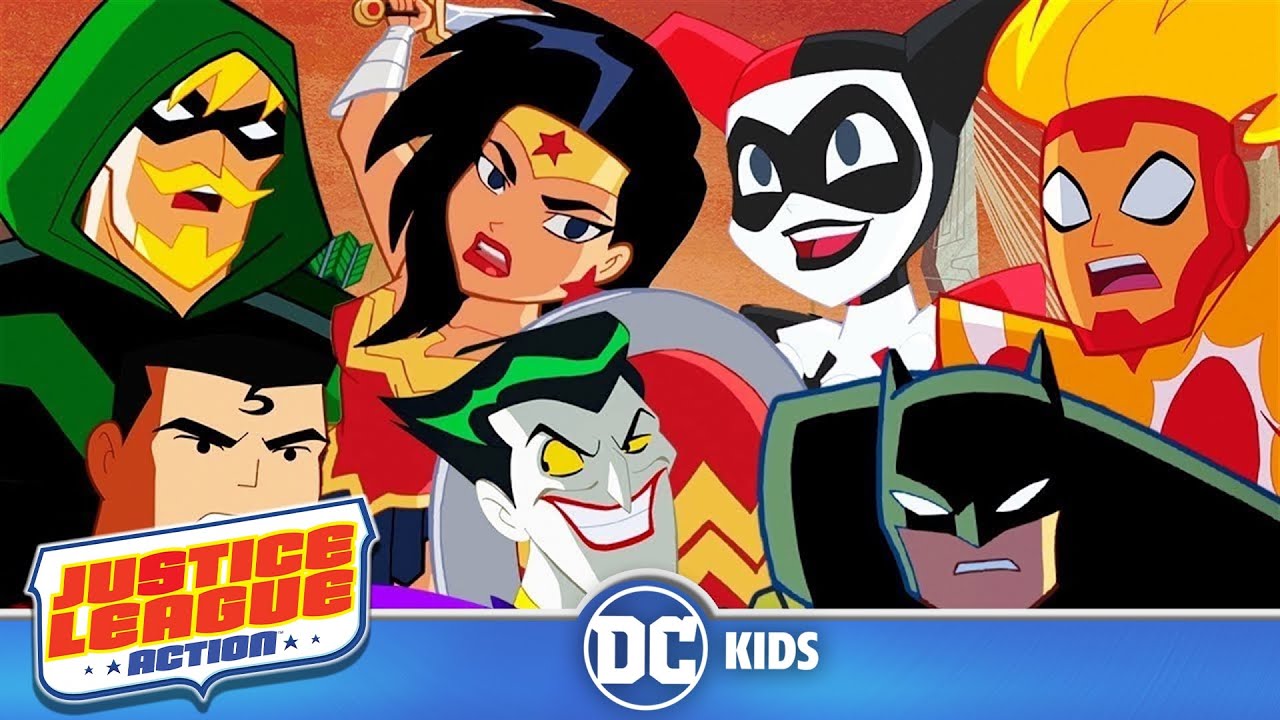 Justice League Action in Italiano | Medley Di Corti! | DC Kids