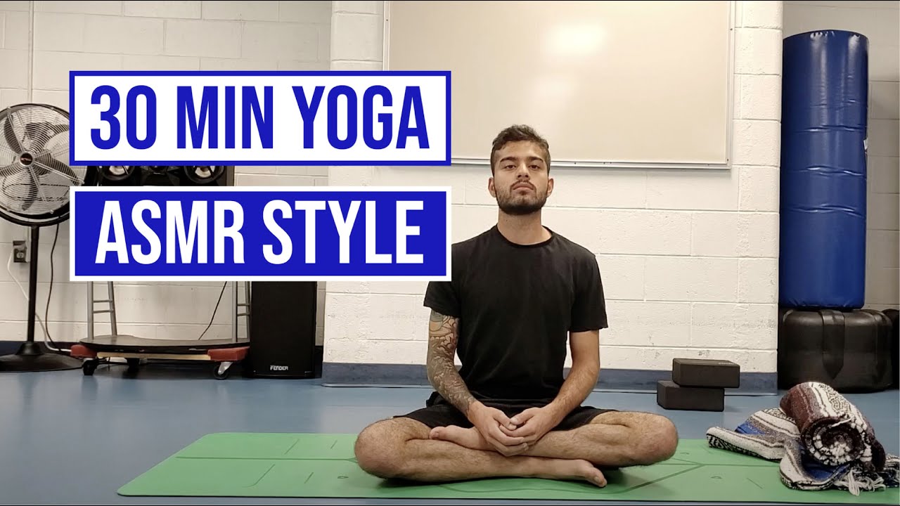 30 MIN YOGA ASMR | Soft Spoken
