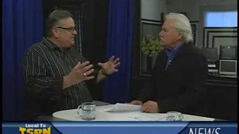 Jim McHargue is on Noon News on TSPN TV April 15, ...