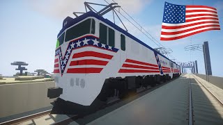 Minecraft American Train
