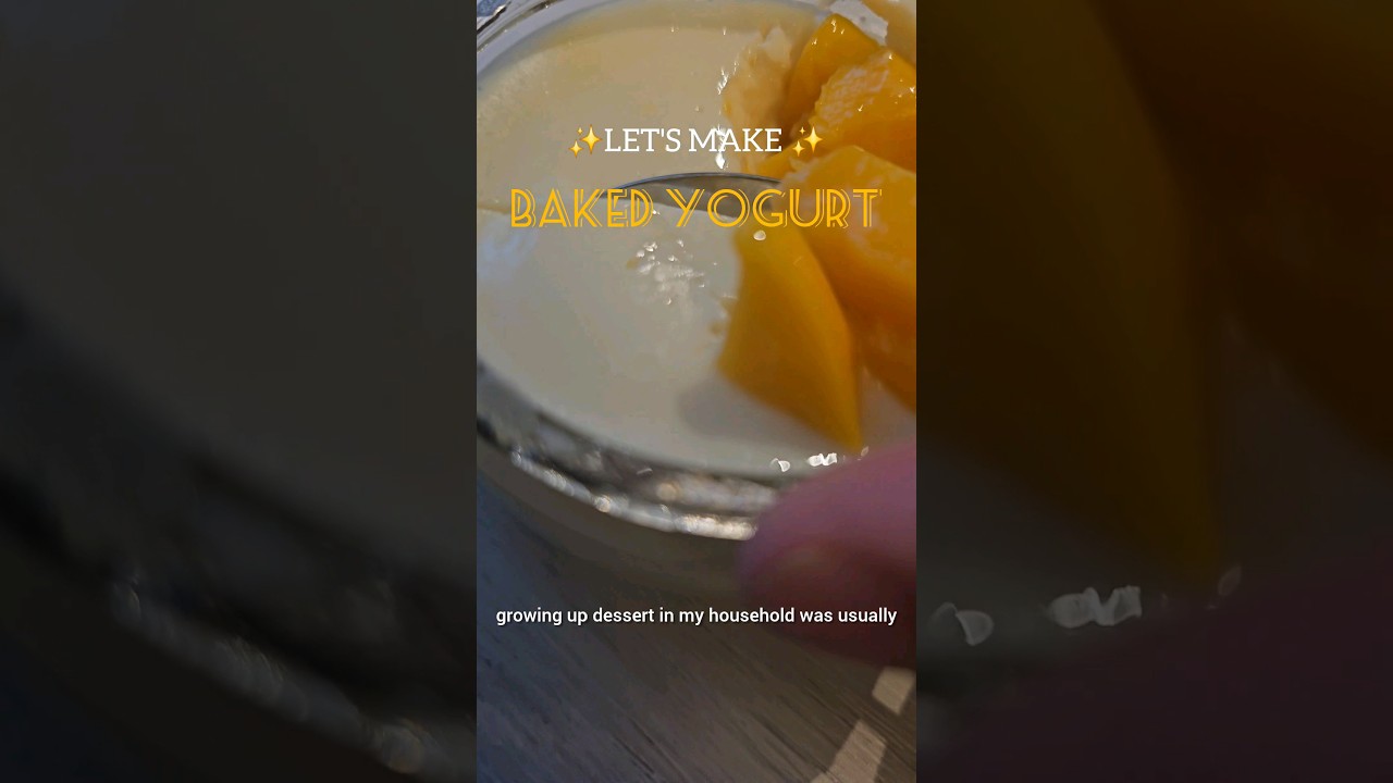 Baked Yogurt | Father's Day Special 