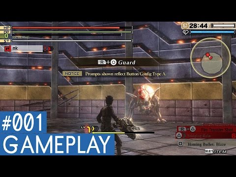 God Eater 2 Rage Burst Ps Vita English Gameplay Part 1 Ps Vita Ps4 Youtube