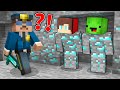 JJ and Mikey Pranked as Diamond - Minecraft Maizen