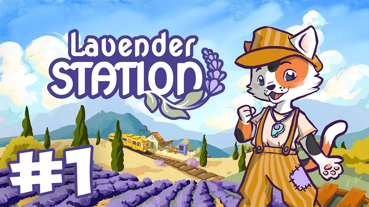 Discovering the adorable Lavender Station game - Let's Play #1