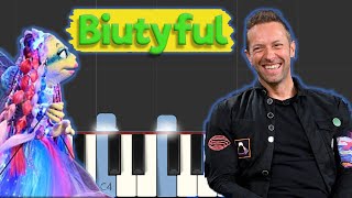 Coldplay - Biutyful - Piano Tutorial Resimi