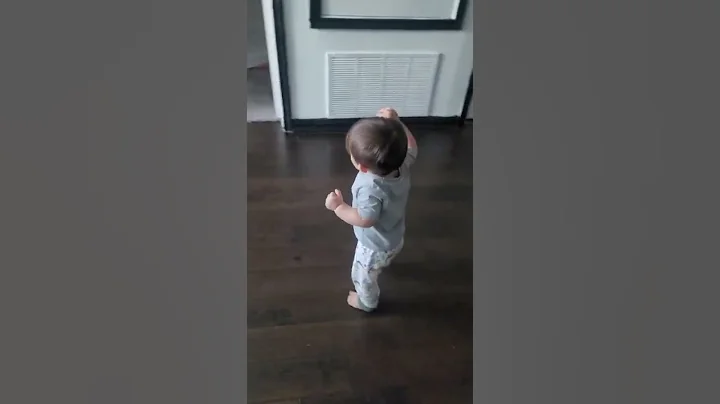 He finally walks