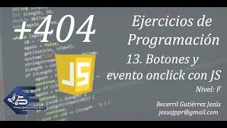 +404 Ejercicios de Programación: #13 Botones y evento onclick con Javascript Net Worth