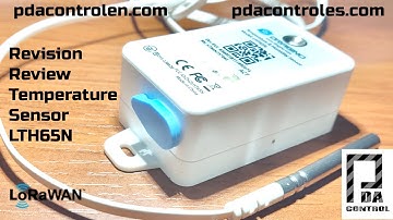 Review LHT65N #lorawan  Temperature and Relative Humidity Sensor (Dragino) : PDAControl