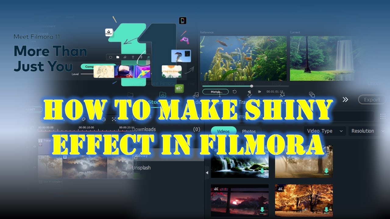 Shiny Effect Filmora I Tutorial Buat Teks Mengkilap