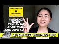 Apartment Business Tips | BEST LOT FOR APARTMENT | Retired OFW