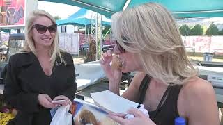 Kim and Barbara check out the NC State Fair's best foods