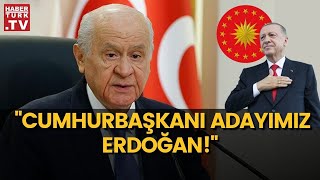 MHP Lideri Devlet Bahçeli: ''Aday belli karar net'' Resimi