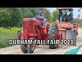 Antique tractor pulling