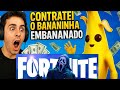 Contratei o EMBANANOSSO e Finalizei com AMOSTRADINHO Vitória Royale FORTNITE Trocação PS5 Gameplay 🎮