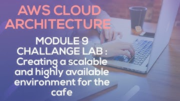 AWS CLOUD Module 9 Challenge Lab - Creating a Scalable and Highly Available Environment for the Cafe