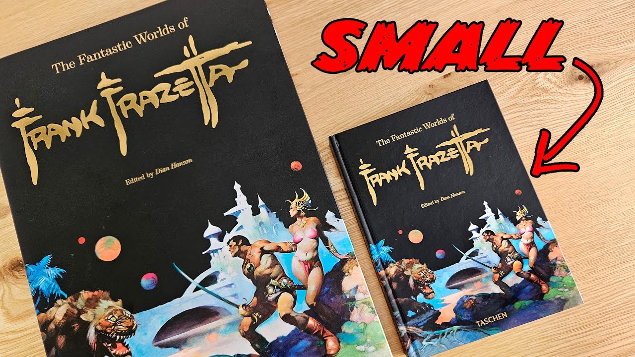 NEW🔥Fantastic Worlds of Frank Frazetta MINI VERSION! (40th