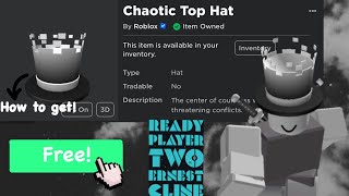 How to get Chaotic Top hat in Roblox! (Free)