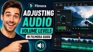Adjusting Audio Volume Levels in Filmora Guide