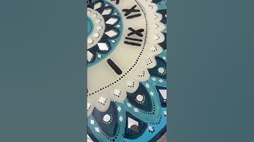 When creativity and time align, magic happens🕰️ #art #resin #youtube #shorts #viralvideo #video