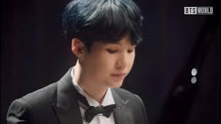 Only Suga can play the piano so beautifully like this! 😍  #BTSWorld #Suga #BTS