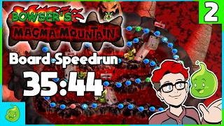 Mario Party: Bowser's Magma Mountain Board Speedrun (Switch) | 35:44 (WR)