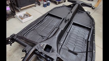 Ep. 1 - 1971 VW Super Beetle - Chassis Sand Blast, Rust Treat, Clean, Prime and Paint.